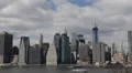 1 WTC One World Trade Center Tower, New York City, Downtown Manhattan Skyline HD Footage