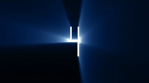 10 to 1 Countdown 01 (30fps) Video stock 399551