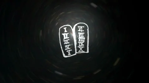 10 commandments Video stock 33528594