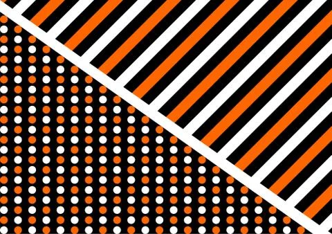 10 different halloween vector patterns. Endless texture can be used for Stockillustratie