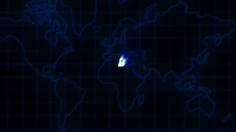 10 digit countdown Earth Stock Footage 562101