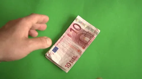 10 Euro Stock Footage 9979278