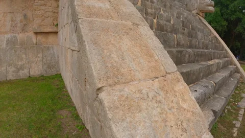 10 January 2024, Chichen Itza, Mexico: Ancient ruined Mayan building Stock Footage 339023826