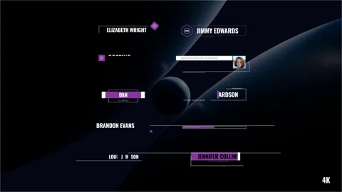 10 Modern Lower Thirds Stock After Effects