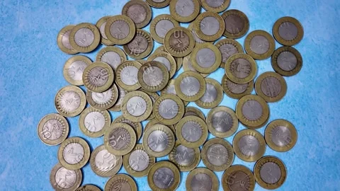 10 Rupee - Indian Currency Video stock 276719590