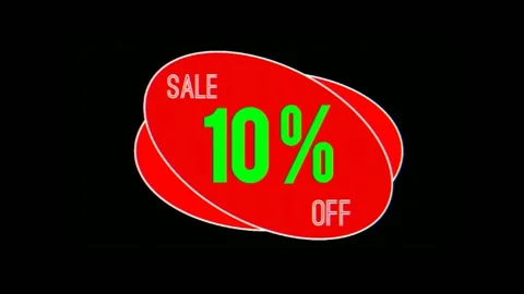 10% sale Stock Footage 225628848