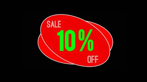 10% sale Stock Footage 225628849