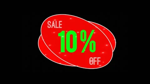 10% sale Stock Footage 225628891
