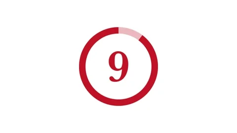 Countdown Red Background Stock Videos – Royalty-Free HD & 4K Videos ...