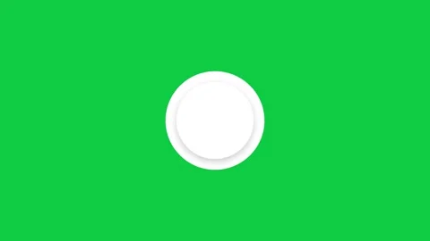 10 Second Circular Timer Animation on Green Screen 스톡 동영상 347163007
