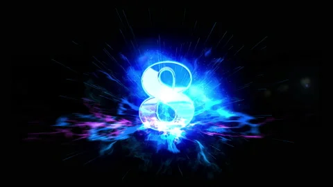 10 second count down opening intro animation Stock-Footage 150134930
