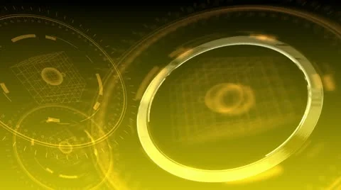 10 seconds to 12 - Hi-tech Clock 88 (HD) Stock Footage 12272928