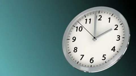 10 seconds to 2 - Clock 47 (HD) Stock Footage 11242134