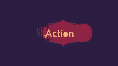 10 seconds 4k retro comic purple timer of orange digits on pink flickering patch Stock Footage 96361104