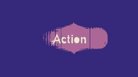 10 seconds 4k retro comic indigo timer of yellow digits &amp; flickery purple patch Stock Footage 96361459