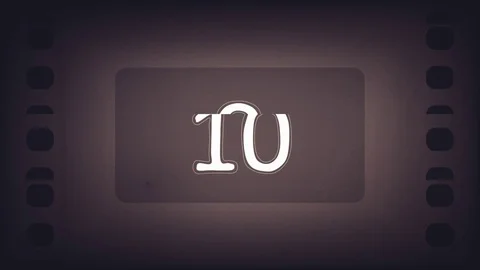 10 seconds 4k timer of flickering tan-white digits on backlit purple board Stock Footage 96271734