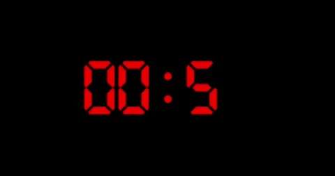 10 Seconds countdown, Day hour minute and second countdown timer, Countdown Video stock 327721813