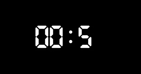 10 Seconds countdown, Day hour minute and second countdown timer, Countdown Stock Footage 327721814