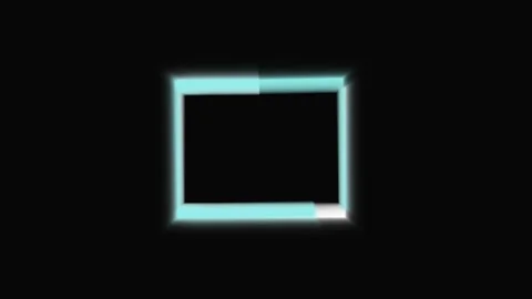 10-Seconds  Countdown Timer Animation footage. 10-0 countdown number video. Stock Footage 297360815