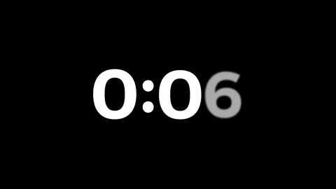 10 Seconds Countdown Timer 库存影片 262440107