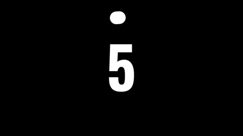 10 seconds countdown timer with lines circle wiping clockwise on black backgroun Stock Footage 311262280