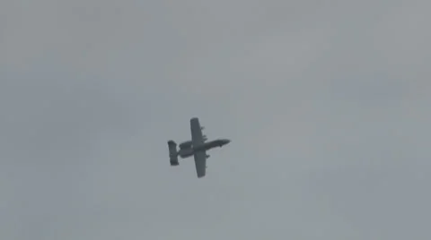 A-10 Thunderbolt 01 Stock Footage 6892688