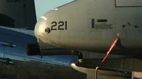 A-10 Thunderbolt 01 Stock Footage 25002703