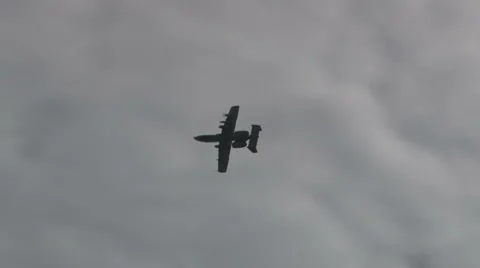 A-10 Thunderbolt 02 Stock Footage 6893952