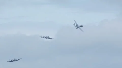 A-10 Thunderbolt II Aircraft 스톡 동영상 38424979
