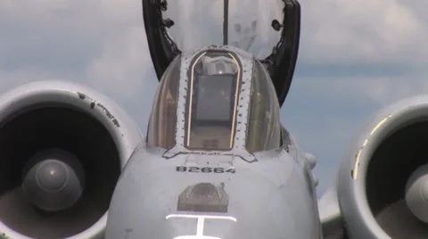 A-10 Thunderbolt II  at Red Flag Alaska Stock Footage 32579323