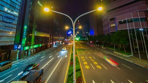 10 VDO closeup TL 4 taipei day2 Stock Footage 125547951