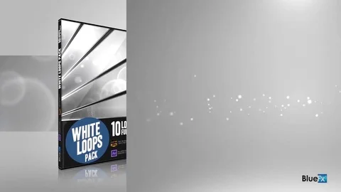 10 WHITE LOOPS Стоковые After Effects