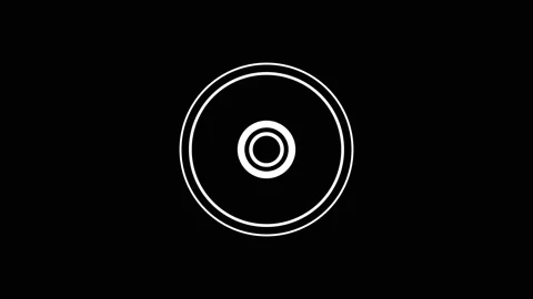 10 x 2D line shape explosions elements pack Stock Footage 133503619