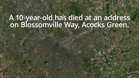 10-year-old boy found dead in Birmingham Stock Footage 148610608