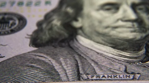 100 American Dollars Stockbeeldmateriaal 40050292