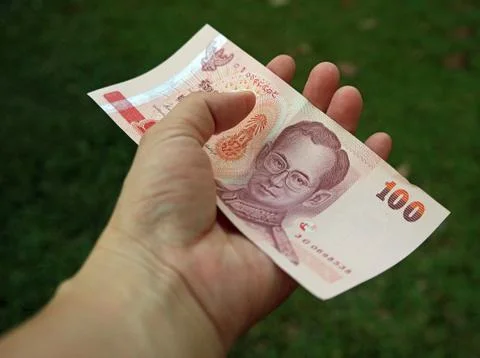 100 baht Stock Photos