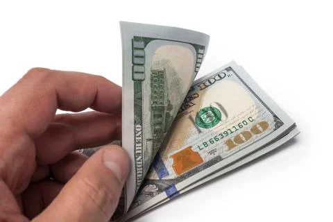 $ 100 banknotes Stock Photos
