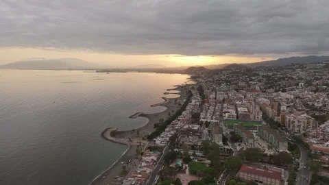 100 characters remaining Description*: Cinematic aerial drone view of the Malaga Stock Footage 346394812