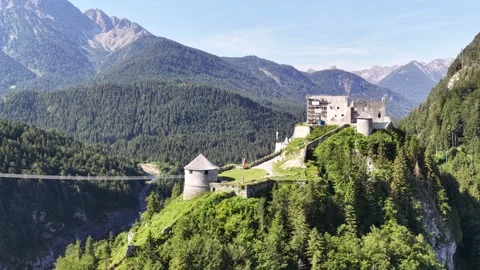100 characters remaining Description*: Distant view of Ehrenberg Castle near Stock Footage 346276515