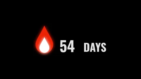 100 Days Fire Stock Footage 334342219