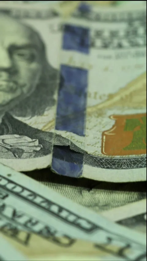 100 Dollar Bills 4 Stock Footage 294446045