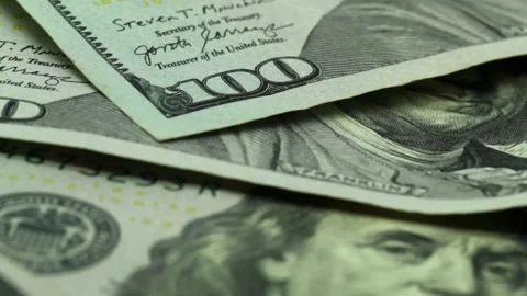 100 Dollar Bills 7 Stock Footage 294446092