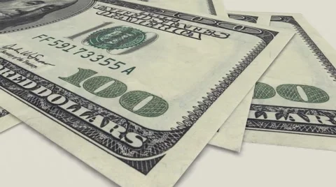 100 dollar bills 動画素材 913396