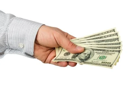 100 dollar bills Stock Photos