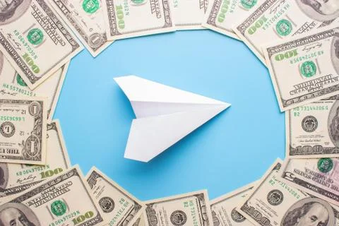 100 dollar bills Stock Photos
