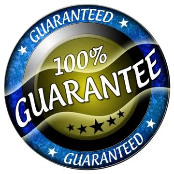 100 guarantee icon Stock Photos