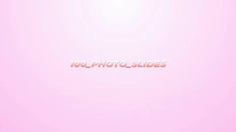 100 photo slides. Simple Slideshow. Stock After Effects