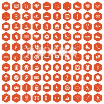 100,000 Sports icons Vector Images