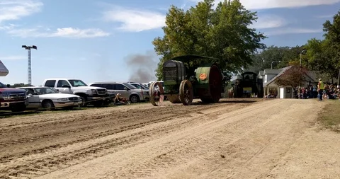 100 Year Old Tractor Stock Footage 97974975