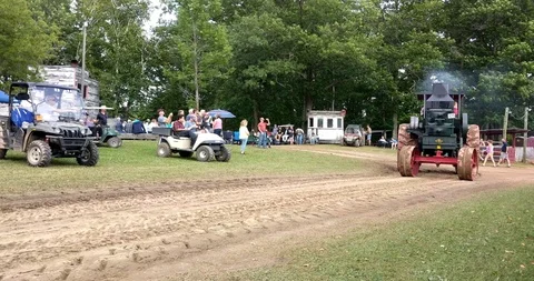100 Year Old Tractor Stock Footage 97975013